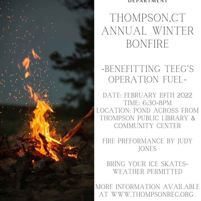 Winter Bonfire February 2022