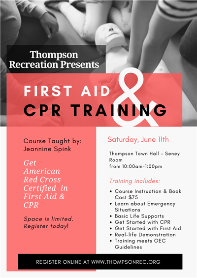 first aid flyer
